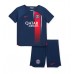 Paris Saint-Germain Babykleding Thuisshirt Kinderen 2023-24 Korte Mouwen (+ korte broeken)